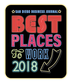 Award: Best Places to Work 2018 : San Diego Business Journal